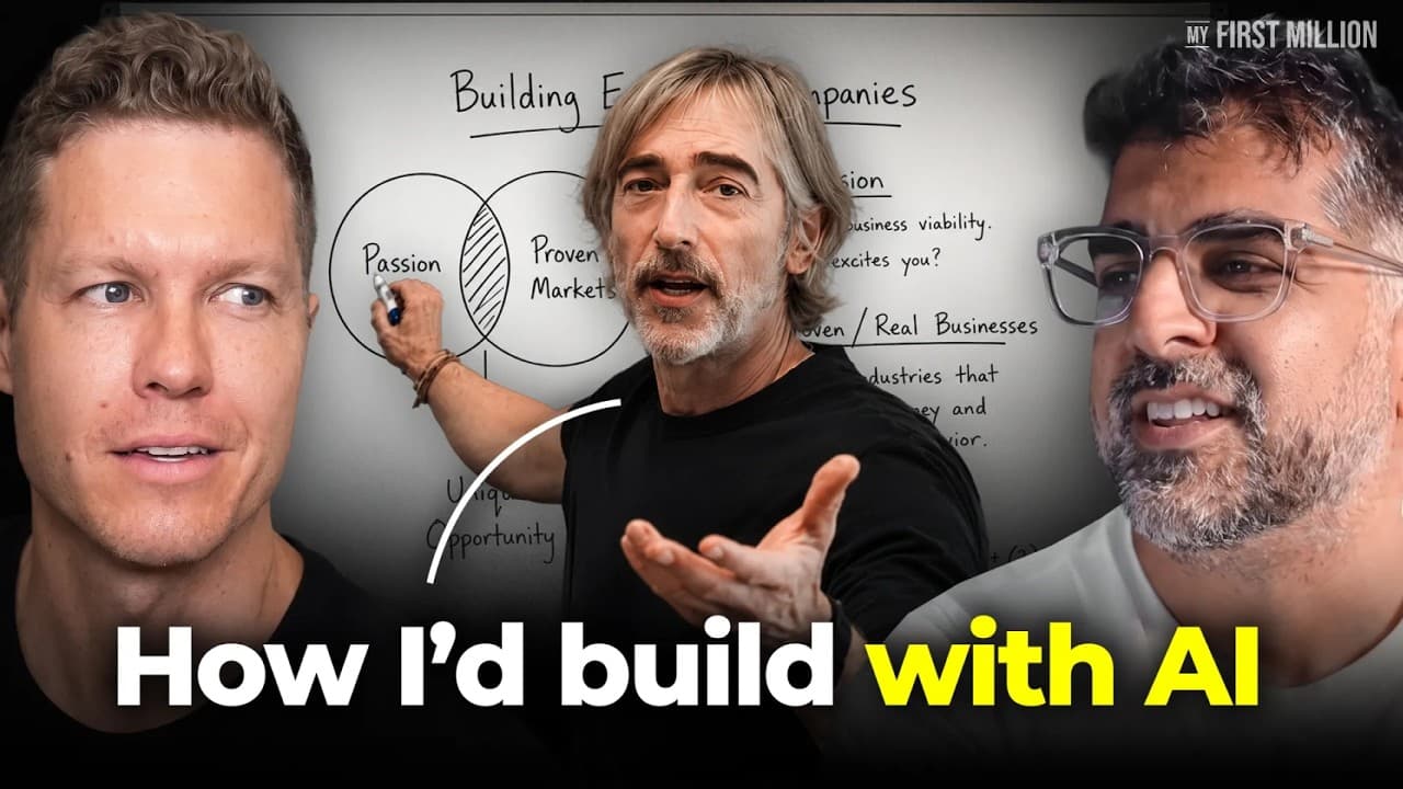 Brainstorming business ideas with a billion-dollar founder