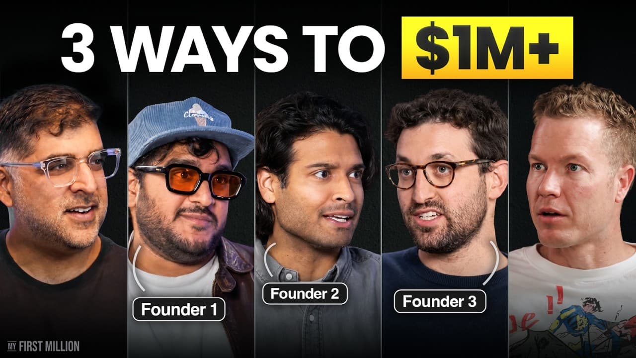 3 millionaires reveal their super niche businesses