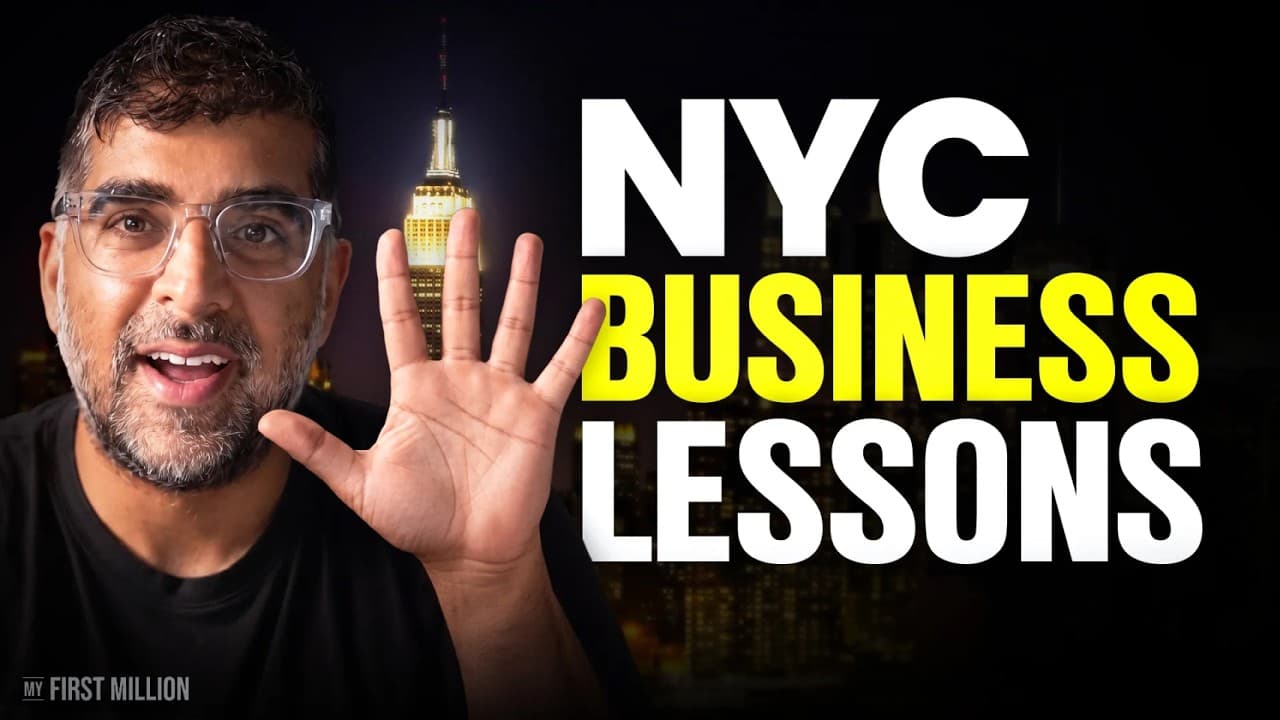 5 ruthless business lessons from one week in NYC