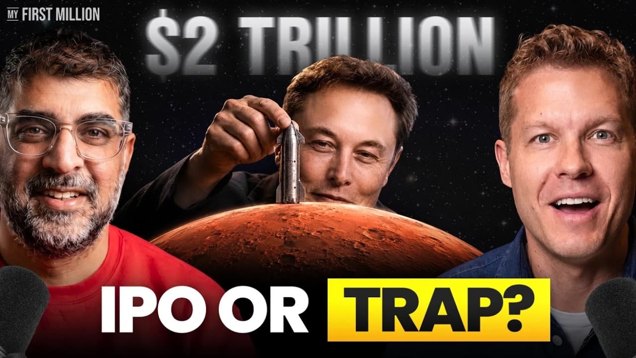 The most simplified breakdown of the SpaceX IPO on the internet