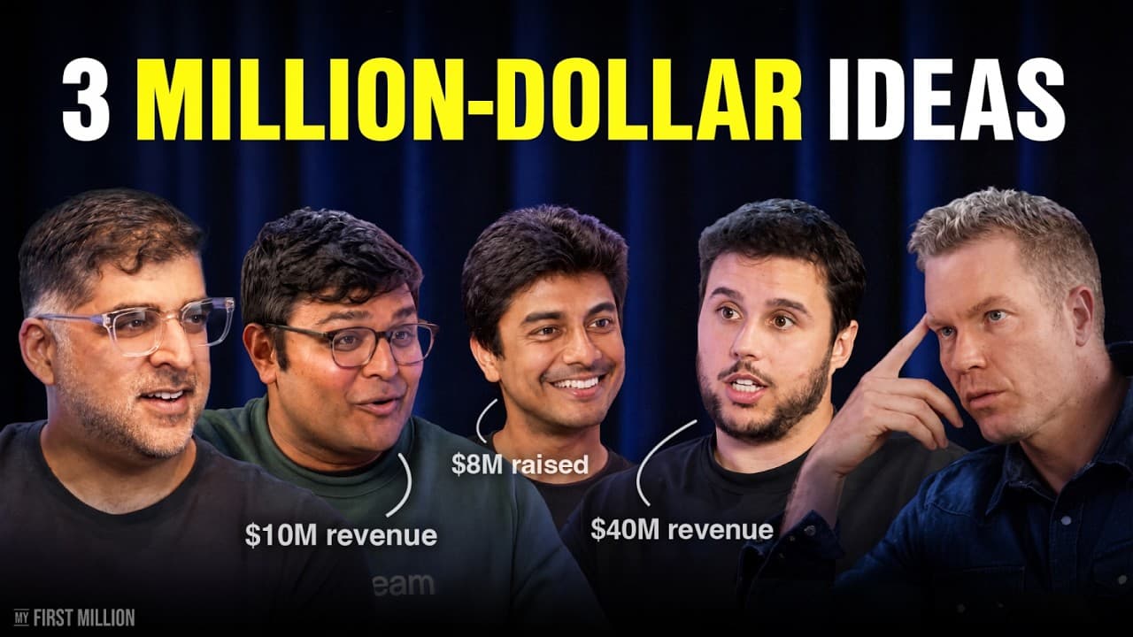 3 strangers showed us how they made $8M, $10M, & $40M/year